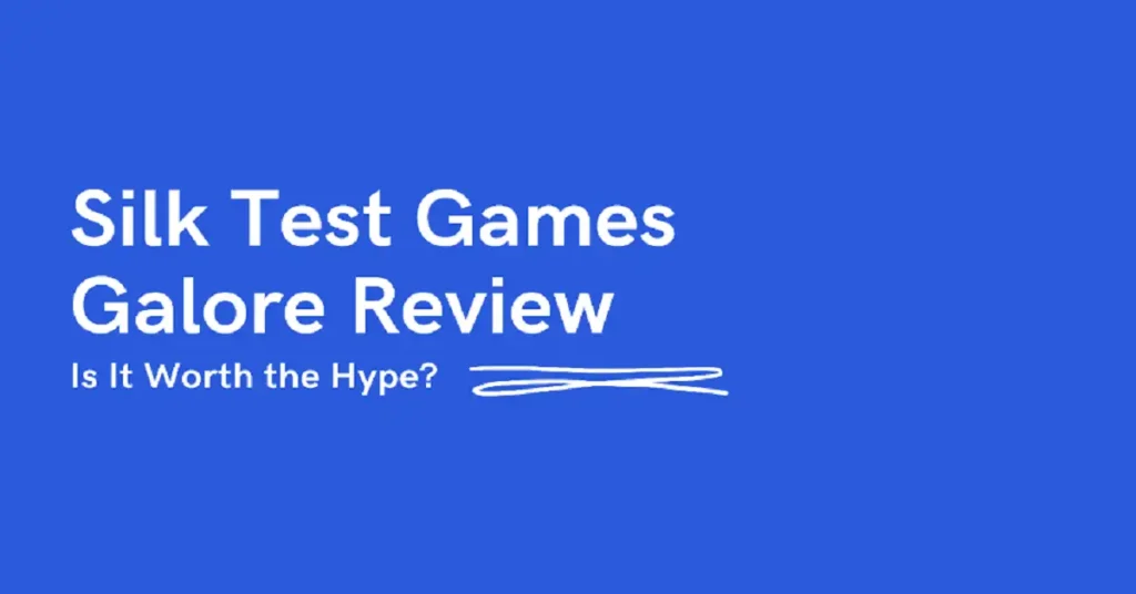 silktest games galore